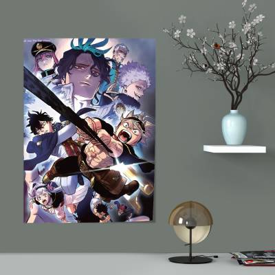 پوستر سیلک black clover 9