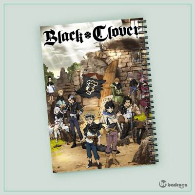 دفتر یادداشت black clover 10