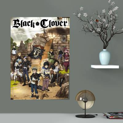 پوستر سیلک black clover 10