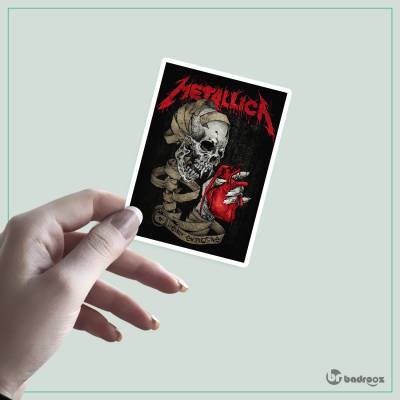 استیکر Metallica 12