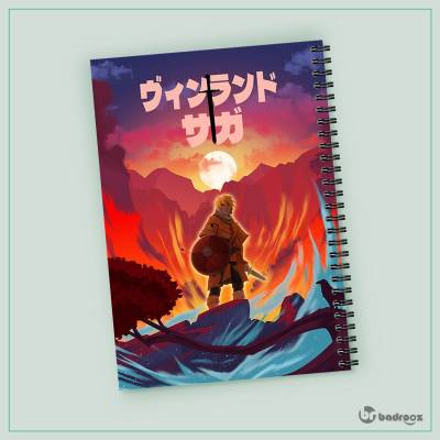 دفتر یادداشت vinland saga  2