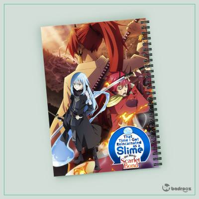 دفتر یادداشت that time i got reincarnated as a slime 2