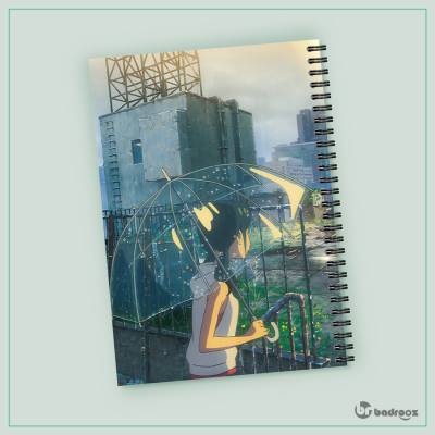 دفتر یادداشت weathering with you 2
