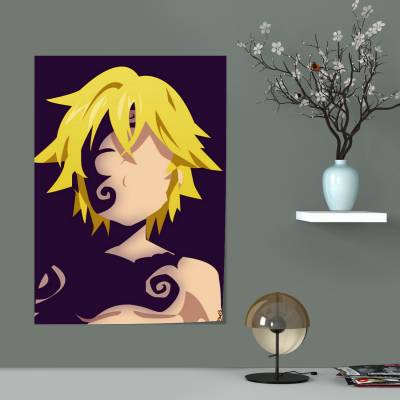 پوستر سیلک the seven deadly sins