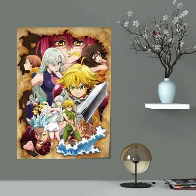 پوستر سیلک the seven deadly sins 2