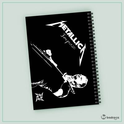 دفتر یادداشت Metallica 17