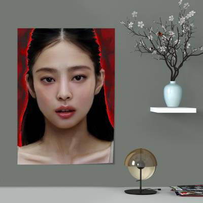 پوستر سیلک جنی ( بلک پینک ) - Jennie ( BLACKPINK )