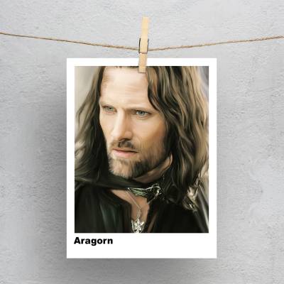 پولاروید آراگورن ( ارباب حلقه ها ) - Aragorn ( The Lord of the Rings )