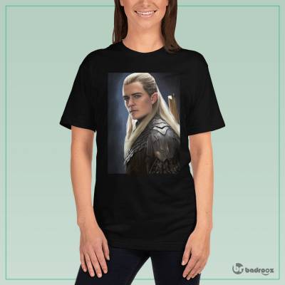 تی شرت زنانه لگولاس ( ارباب حلقه ها ) - Legolas ( Lord Of The Ringsl )