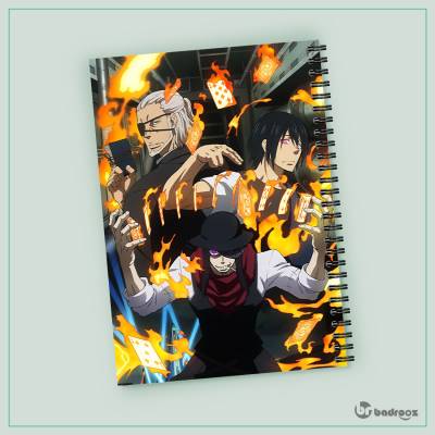 دفتر یادداشت Fire Force 1