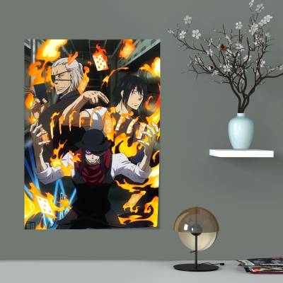 پوستر سیلک Fire Force 1