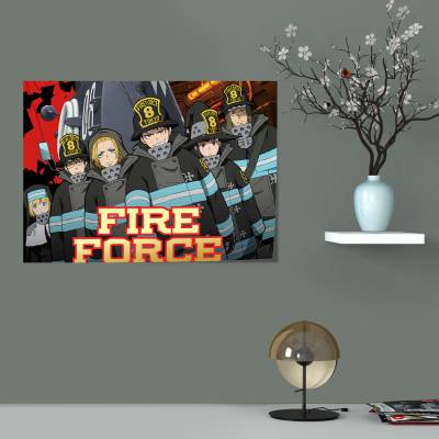 پوستر سیلک Fire Force 2