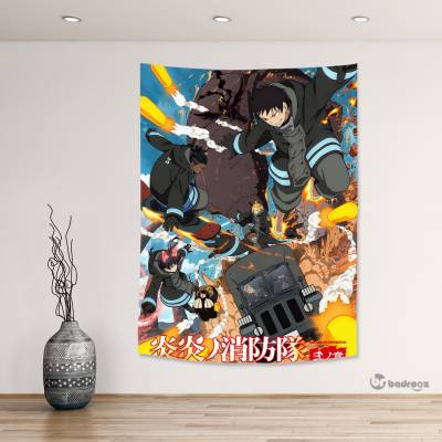 بک دراپ Fire Force 3