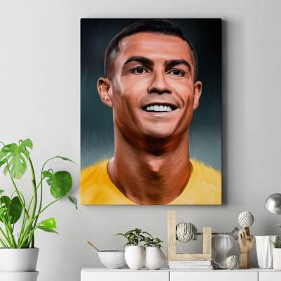 تابلو کنواس (بوم) كريستيانو رونالدو  - Cristiano Ronaldo