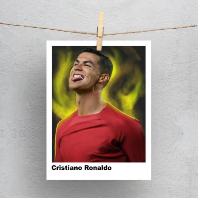 پولاروید كريستيانو رونالدو - Cristiano Ronaldo- 1