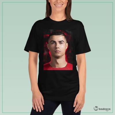 تی شرت زنانه كريستيانو رونالدو - Cristiano Ronaldo- 2