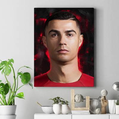 تابلو کنواس (بوم) كريستيانو رونالدو - Cristiano Ronaldo- 2