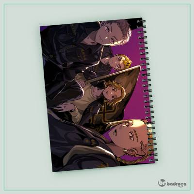 دفتر یادداشت tokyo revengers 5