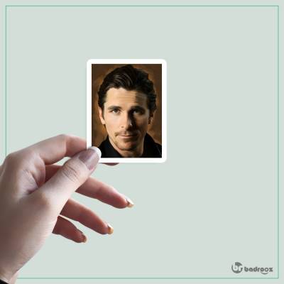 استیکر كريستيان بيل - Christian Bale