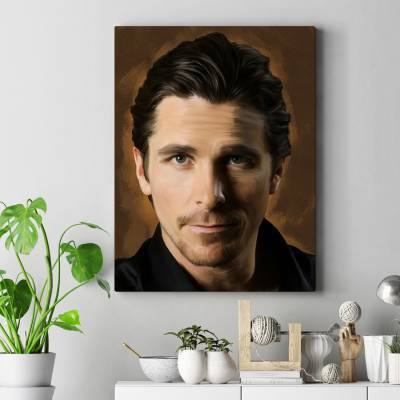 تابلو کنواس (بوم) كريستيان بيل - Christian Bale