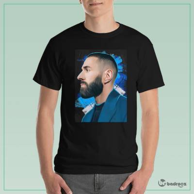 تی شرت مردانه كریم بنزما - Karim Benzema