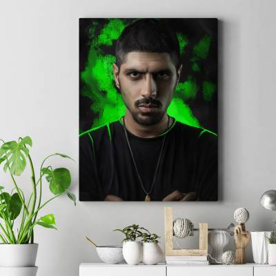 تابلو کنواس (بوم) رضا پیشرو - Reza Pishro