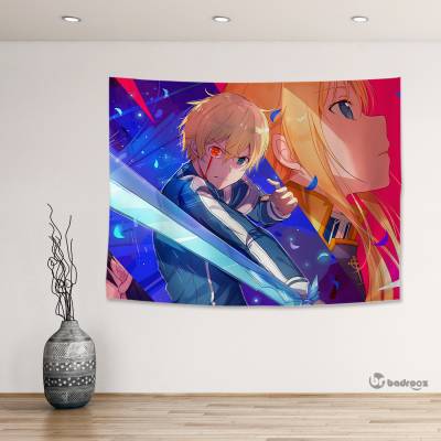 بک دراپ sword art online alicization war of underworld 3