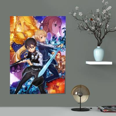 پوستر سیلک sword art online alicization war of underworld 4