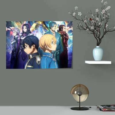 پوستر سیلک sword art online alicization war of underworld 5