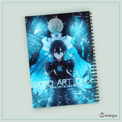 دفتر یادداشت sword art online alicization war of underworld 6