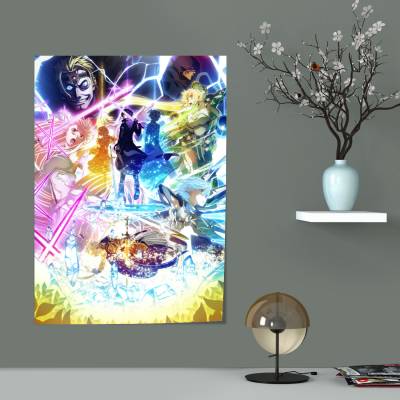 پوستر سیلک sword art online alicization war of underworld 7