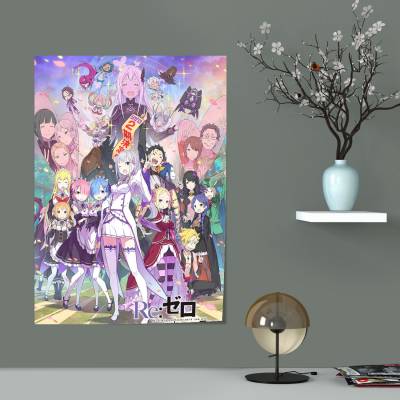پوستر سیلک Re:Zero 3