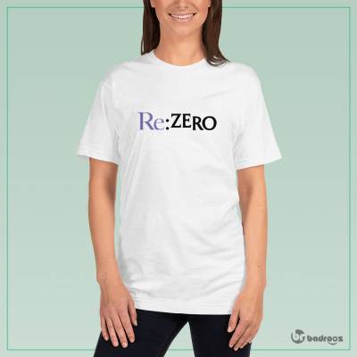تی شرت زنانه Re:Zero logo