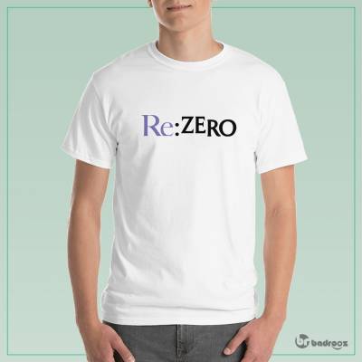 تی شرت مردانه Re:Zero logo