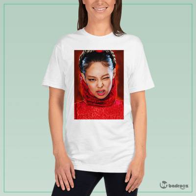 تی شرت زنانه  جنی ( بلک پینک ) - Jennie ( BLACKPINK )1