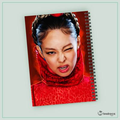 دفتر یادداشت  جنی ( بلک پینک ) - Jennie ( BLACKPINK )1