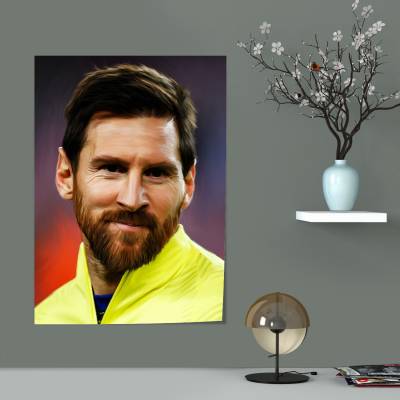 پوستر سیلک لیونل مسی - (Lionel Messi)