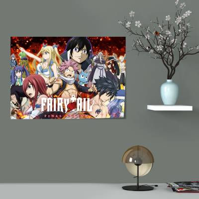 پوستر سیلک fairy tail 2