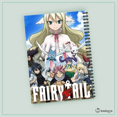 دفتر یادداشت fairy tail 4