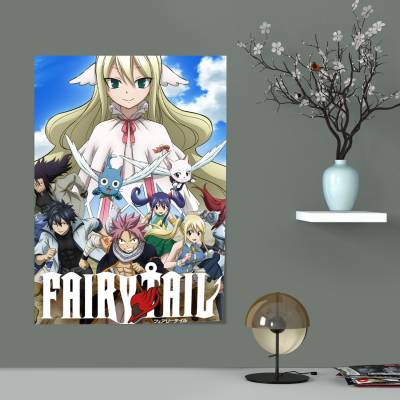 پوستر سیلک fairy tail 4