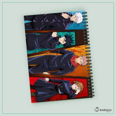 دفتر یادداشت jujutsu kaisen 2