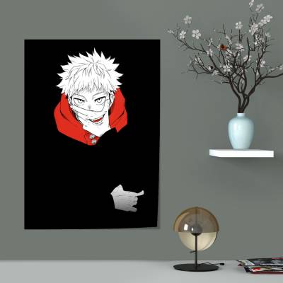 پوستر سیلک jujutsu kaisen 7