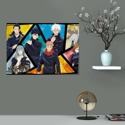 پوستر سیلک jujutsu kaisen 11