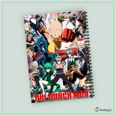 دفتر یادداشت one punch man 4