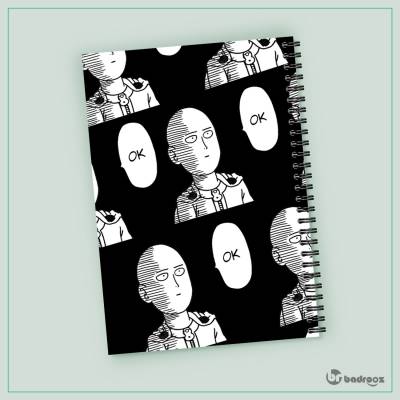 دفتر یادداشت one punch man 10
