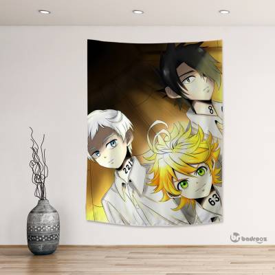 بک دراپ the promised neverland