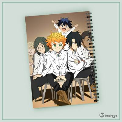 دفتر یادداشت the promised neverland 3