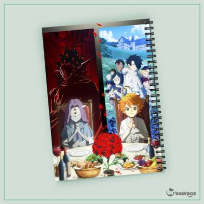 دفتر یادداشت the promised neverland 4