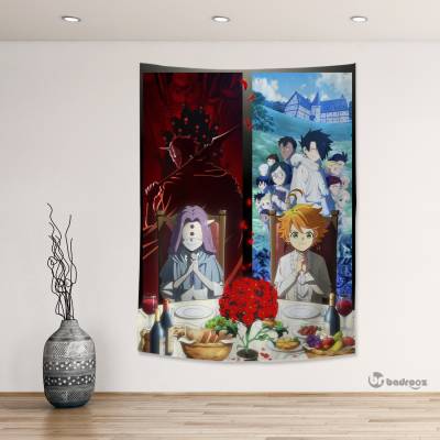 بک دراپ the promised neverland 4