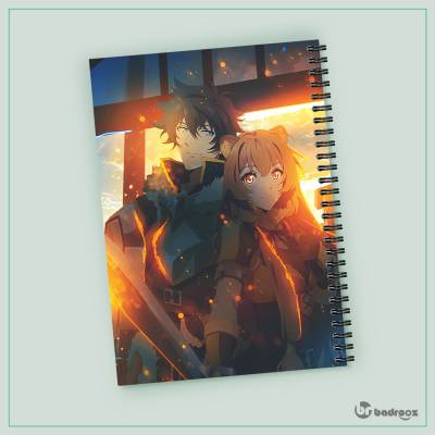 دفتر یادداشت rising of the shield 3